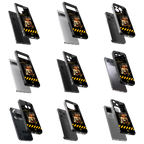 Durable Glass Back Mobile Case for iPhone, Samsung, OnePlus, Google Pixel, Redmi, Vivo, Oppo