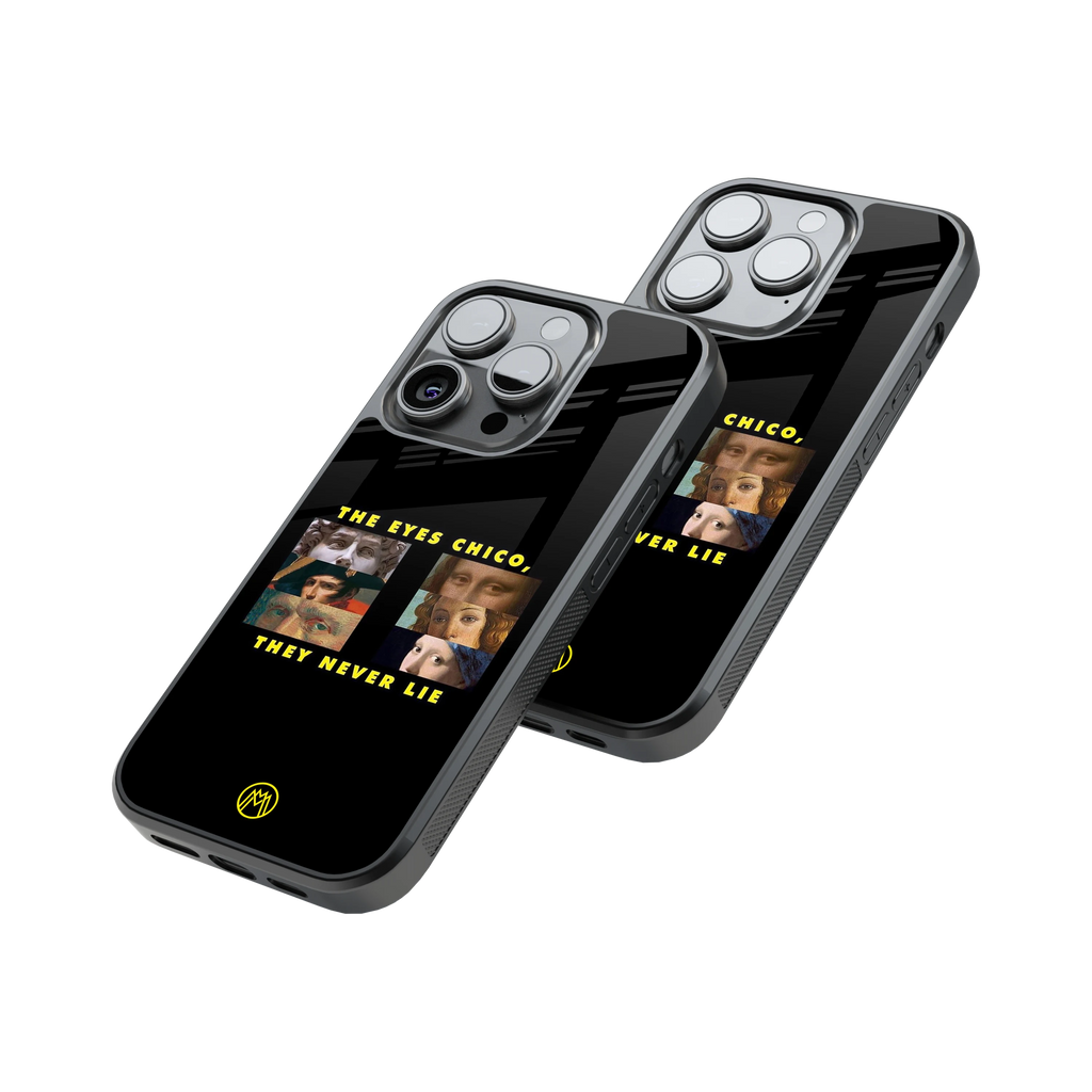 Protective Glass Back Phone Case Compatible with iPhone, Samsung, OnePlus, Pixel & More