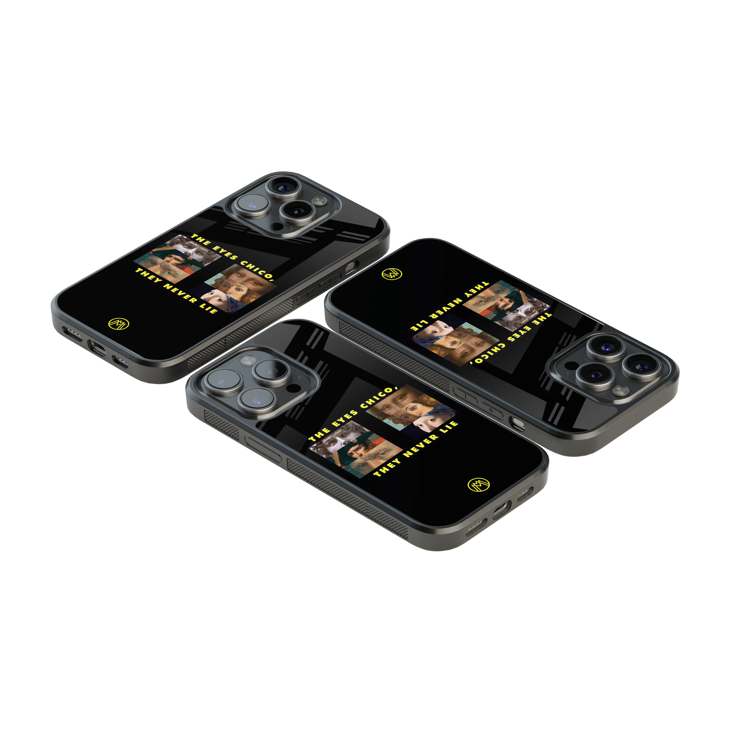 Luxury Glass Back Mobile Cover for iPhone, Samsung Galaxy, OnePlus, Pixel, Redmi & More