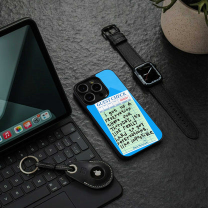 the reservation back phone cover | glass case for iphone 16e