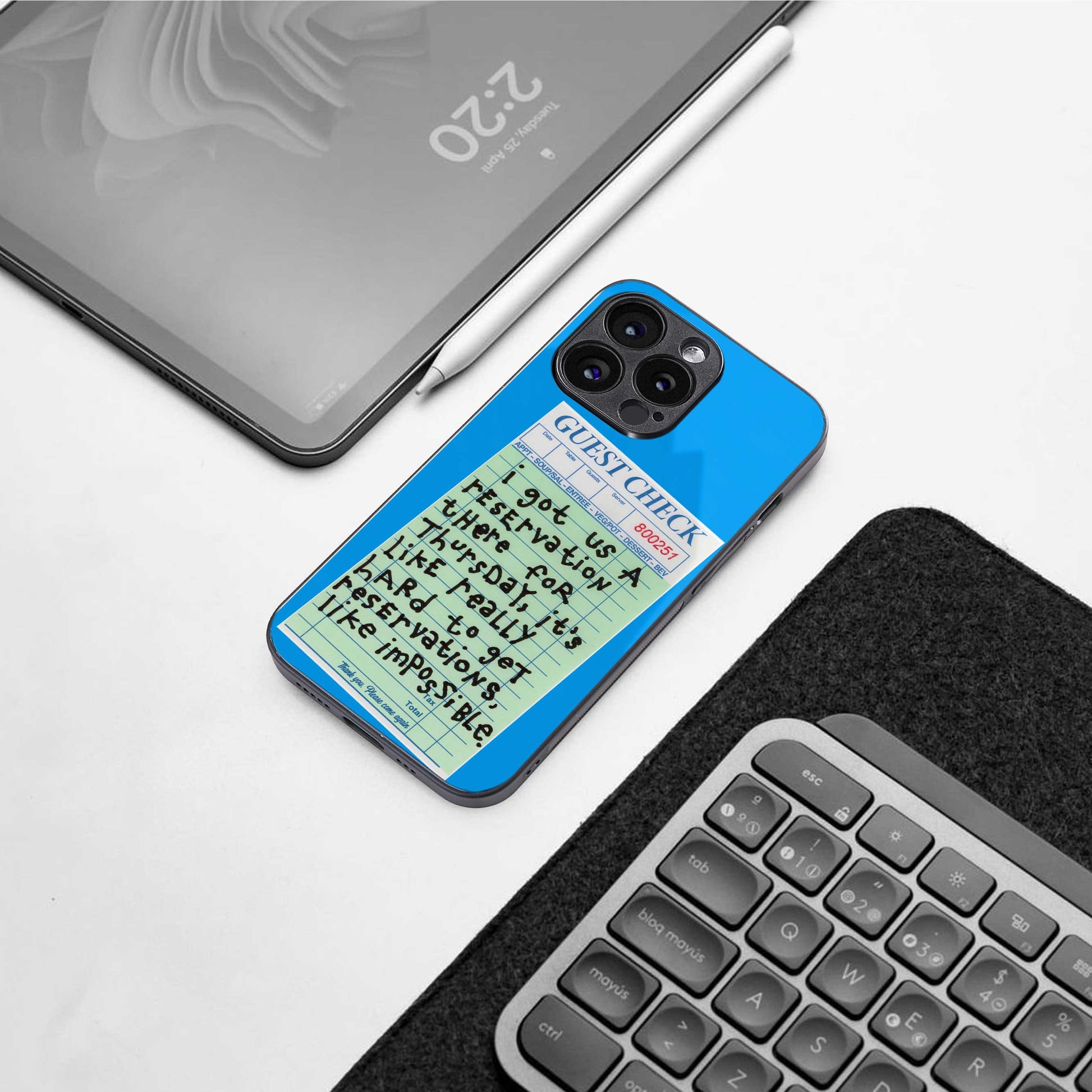 the reservation back phone cover | glass case for samsung galaxy s24 ultra