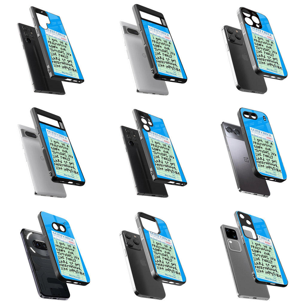 Durable Glass Back Mobile Case for iPhone, Samsung, OnePlus, Google Pixel, Redmi, Vivo, Oppo