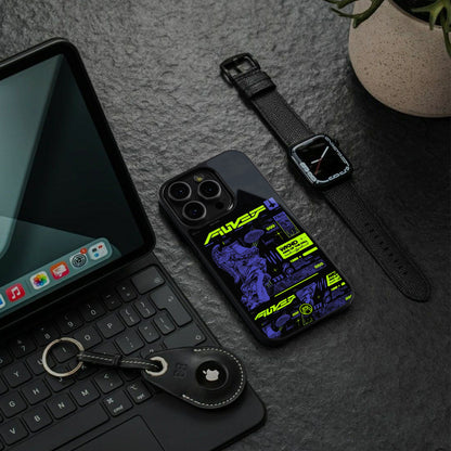 the weeknd back phone cover | glass case for iphone 15 pro