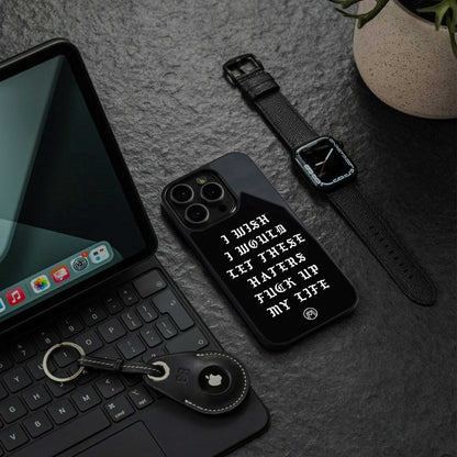 the wish back phone cover | glass case for iphone 13 mini