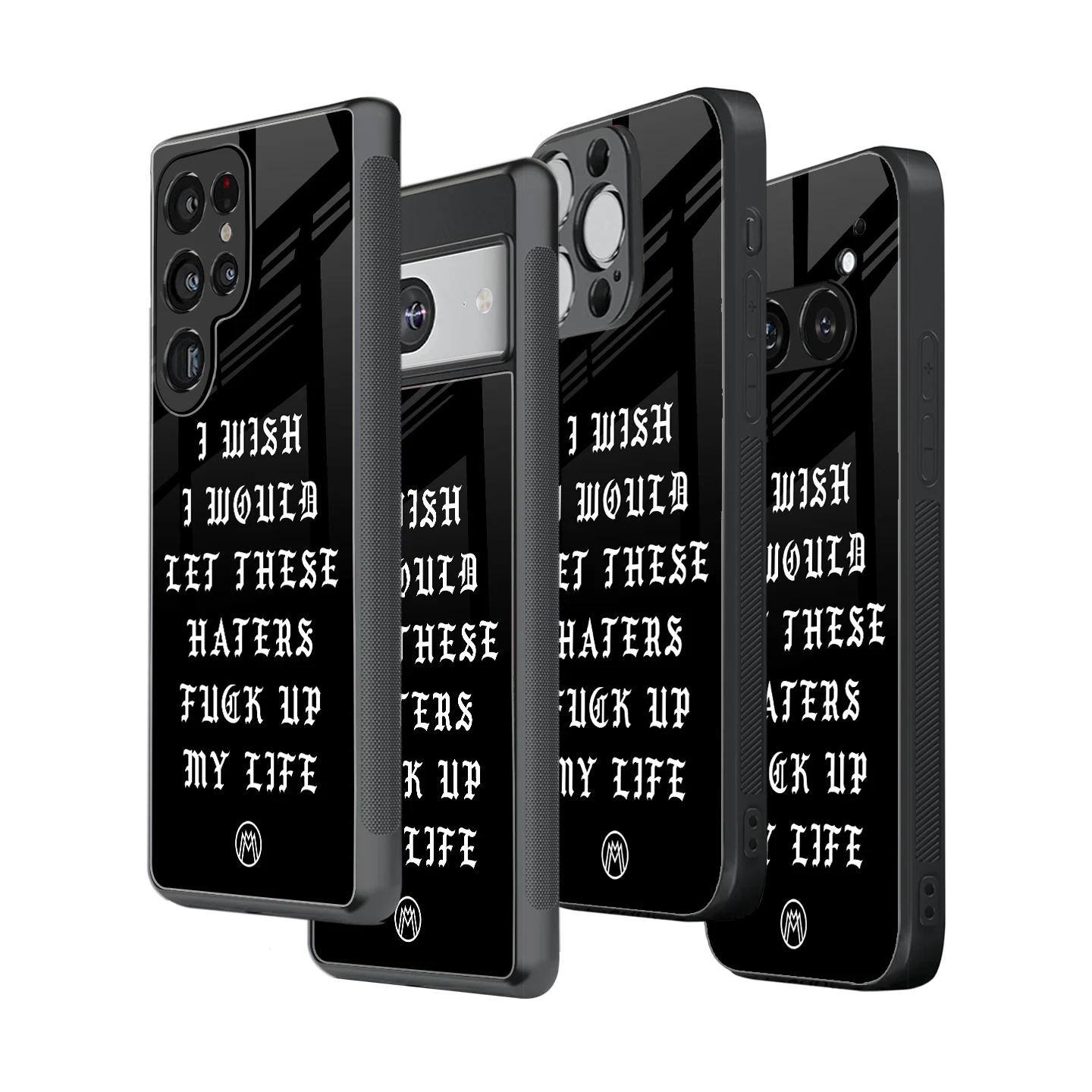 Stylish Glass Back Case for All Smartphones – iPhone, Samsung, OnePlus, Pixel, Redmi, Oppo, Vivo, Motorola