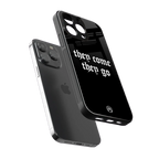 they come they go back phone cover | glass case for iphone 15 pro