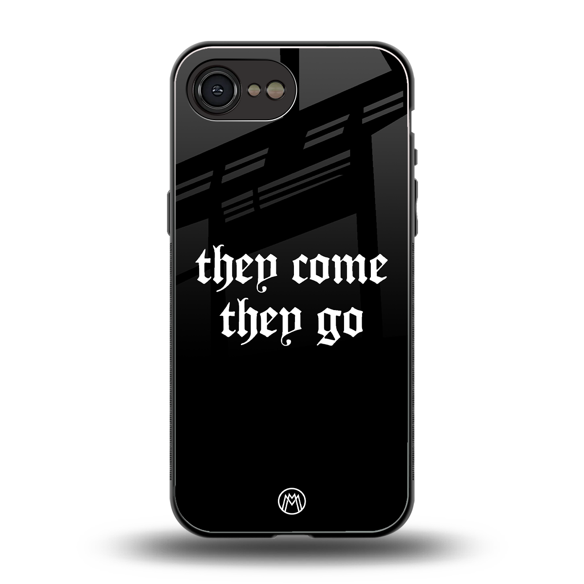 they come they go back phone cover | glass case for iphone 16e