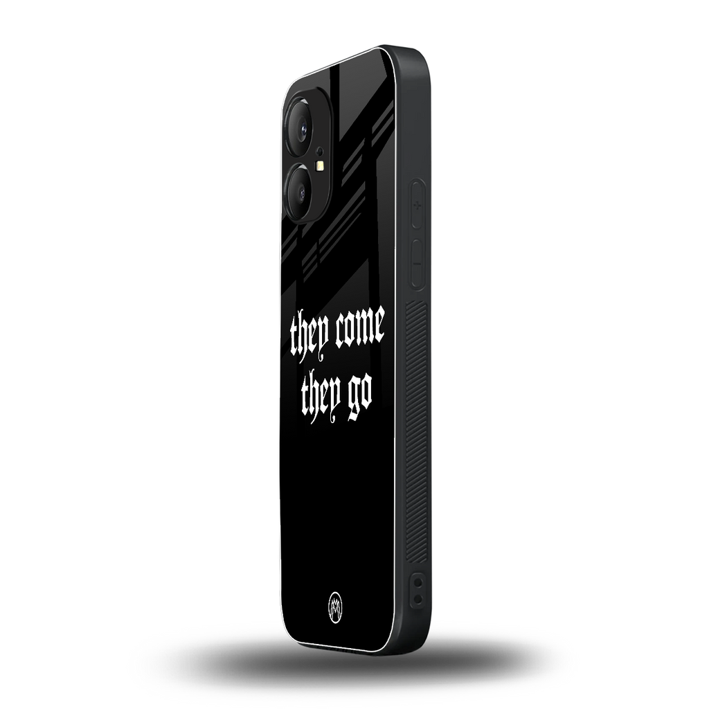 they come they go back phone cover | glass case for nothing phone 1