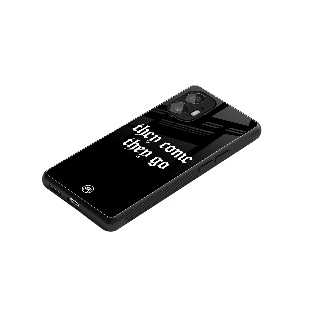 they come they go back phone cover | glass case for nothing phone 2