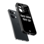 they come they go back phone cover | glass case for oneplus nord 3
