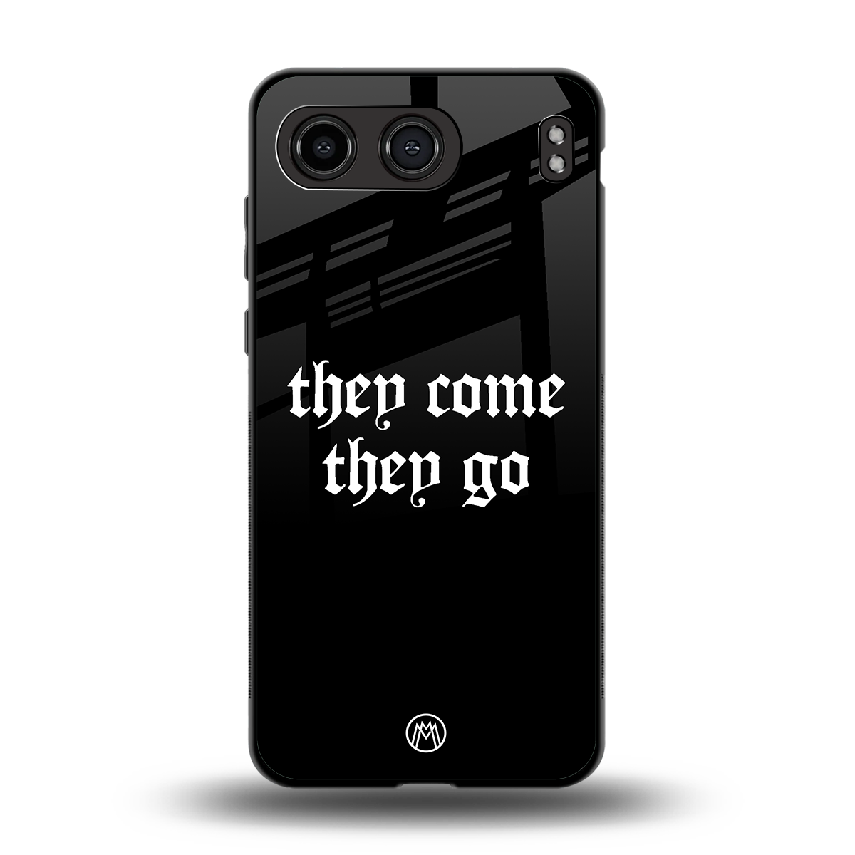 they come they go back phone cover | glass case for oneplus nord 4
