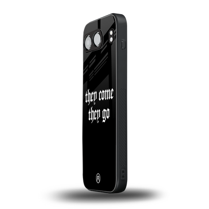 they come they go back phone cover | glass case for oneplus nord 4