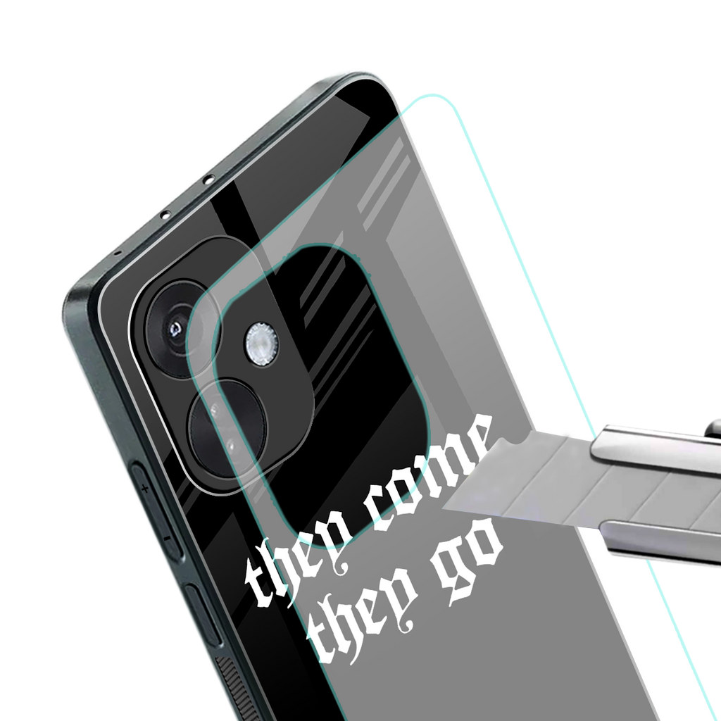 they come they go back phone cover | glass case for oneplus nord ce 3