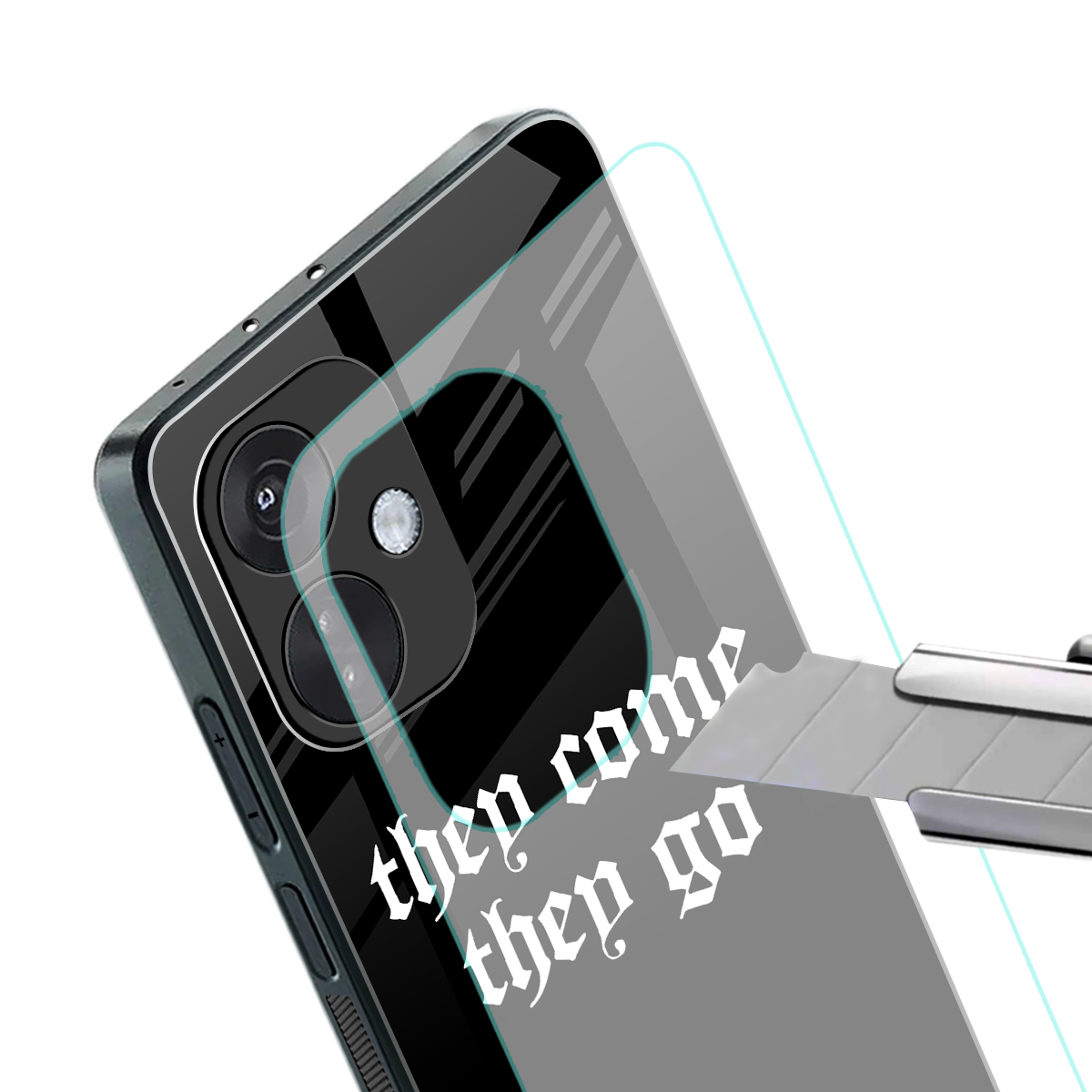 they come they go back phone cover | glass case for oneplus nord ce 3