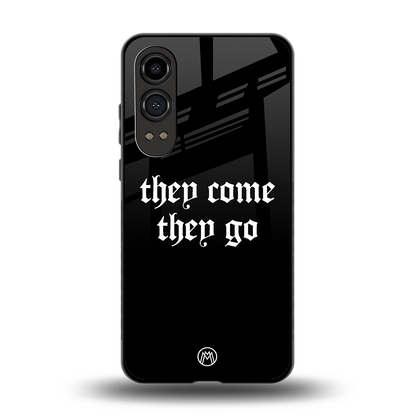 they come they go back phone cover | glass case for oneplus nord ce 4 lite