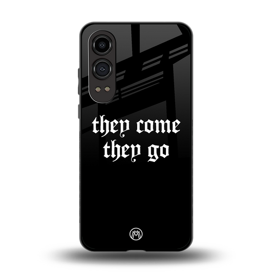 they come they go back phone cover | glass case for oneplus nord ce 4 lite