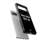 they come they go back phone cover | glass case for google pixel 7 pro