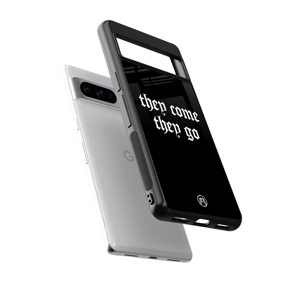 they come they go back phone cover | glass case for google pixel 8 pro