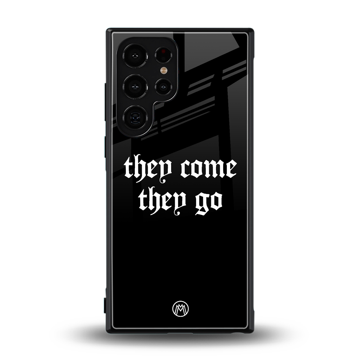 they come they go back phone cover | glass case for samsung galaxy s24 ultra