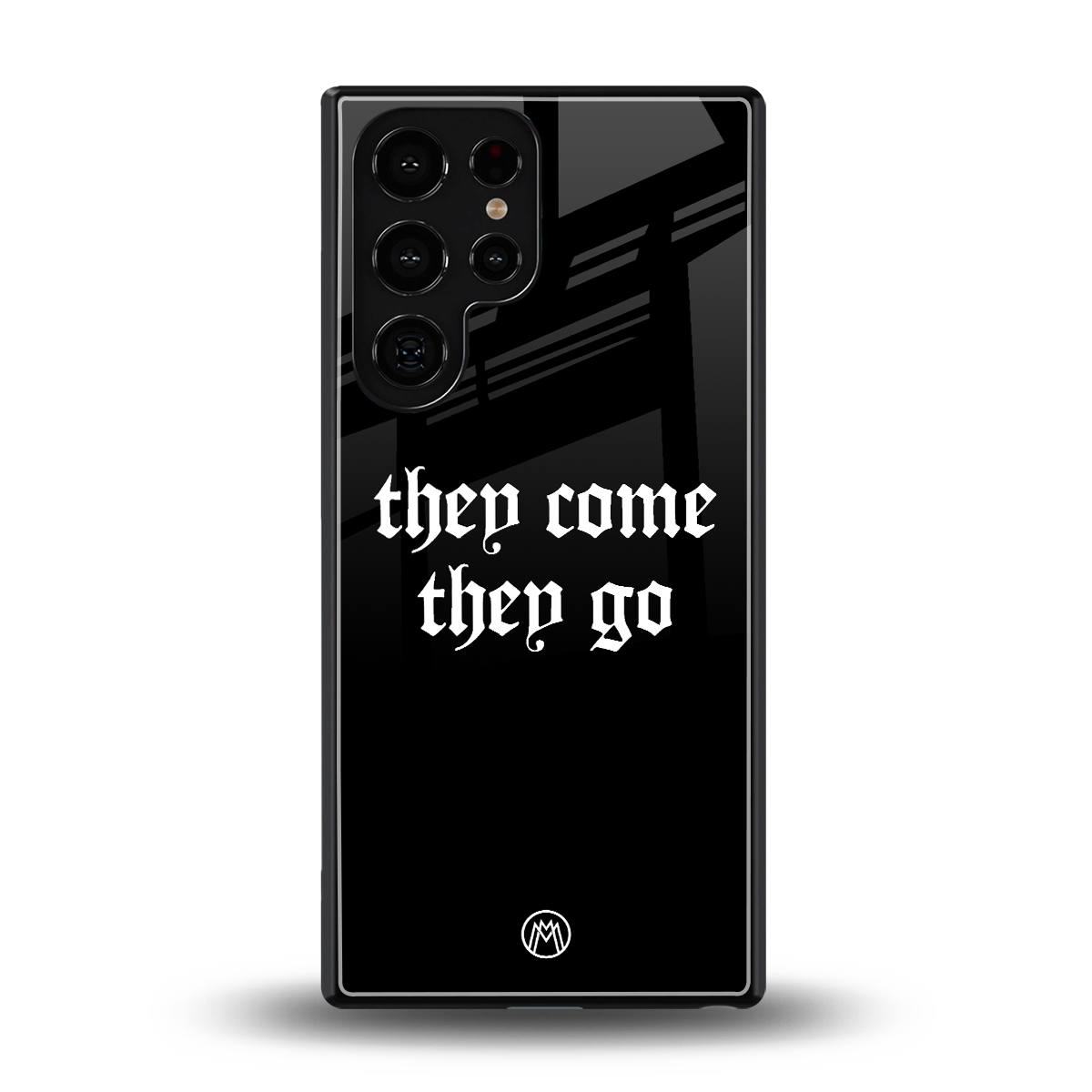 they come they go back phone cover | glass case for samsung galaxy s25 ultra
