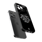 they don't know that we know - friends back phone cover | glass case for iphone 13 pro