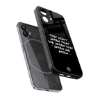 they don't know that we know - friends back phone cover | glass case for nothing phone 2