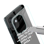 they don't know that we know - friends back phone cover | glass case for oneplus nord ce 3