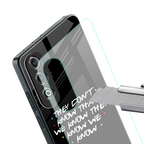 they don't know that we know - friends back phone cover | glass case for oneplus nord ce 4