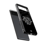 they don't know that we know - friends back phone cover | glass case for Google Pixel 6A