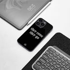 they come they go back phone cover | glass case for iphone 15 pro