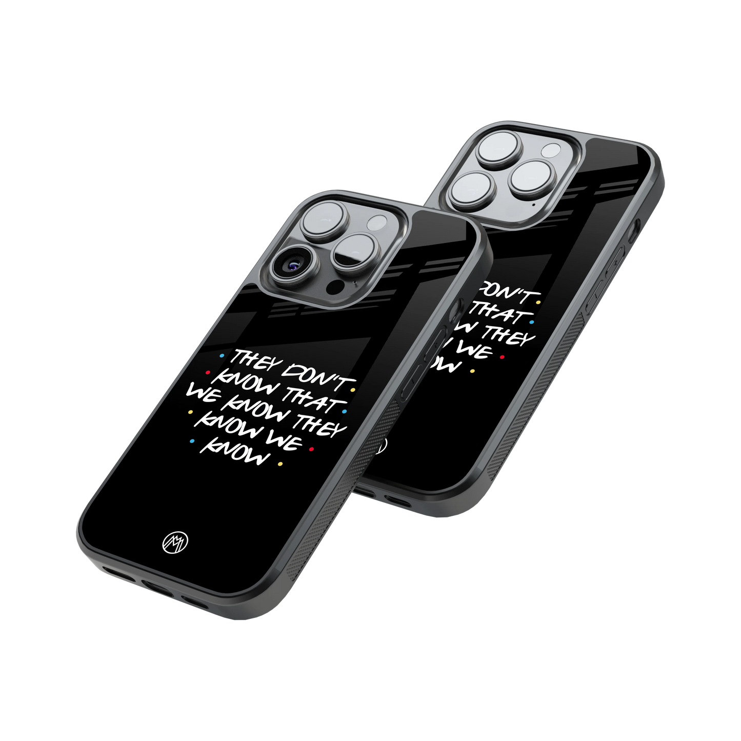 Protective Glass Back Phone Case Compatible with iPhone, Samsung, OnePlus, Pixel & More
