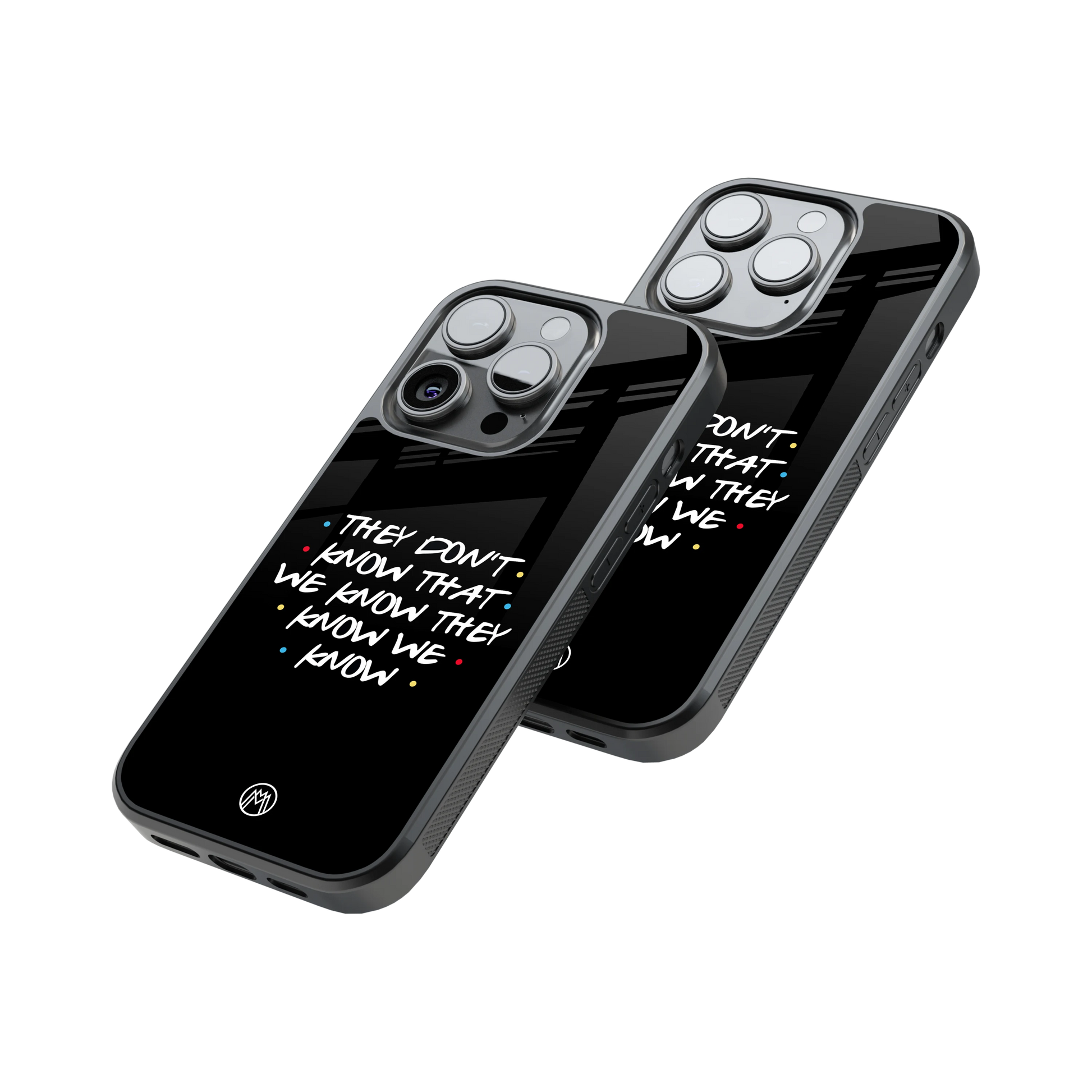 Protective Glass Back Phone Case Compatible with iPhone, Samsung, OnePlus, Pixel & More