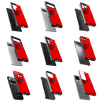 Durable Glass Back Mobile Case for iPhone, Samsung, OnePlus, Google Pixel, Redmi, Vivo, Oppo