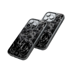 Protective Glass Back Phone Case Compatible with iPhone, Samsung, OnePlus, Pixel & More