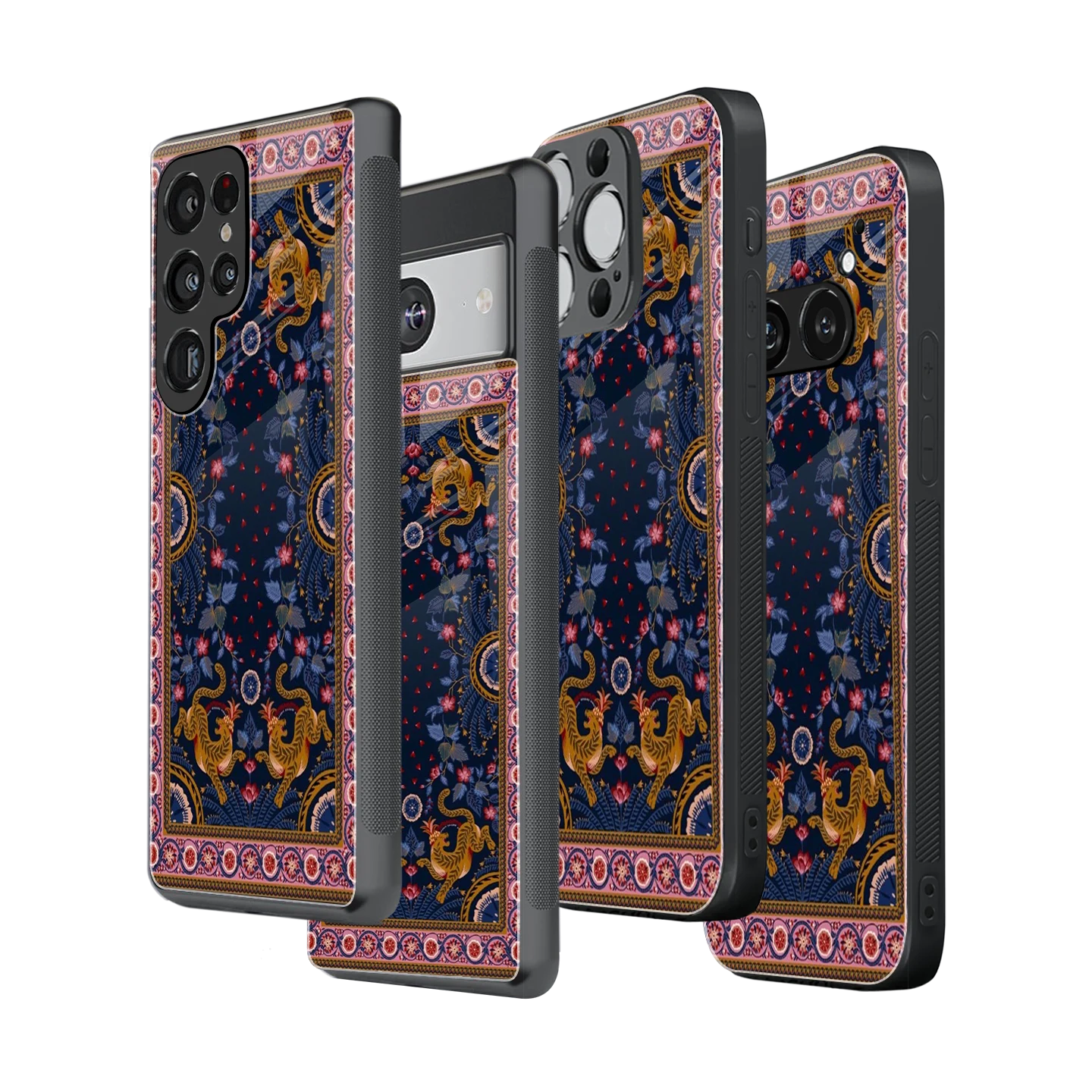 Stylish Glass Back Case for All Smartphones iPhone, Samsung, OnePlus, Pixel, Redmi, Oppo, Vivo, Motorola