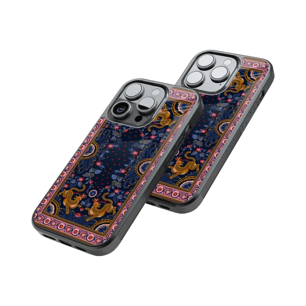 Protective Glass Back Phone Case Compatible with iPhone, Samsung, OnePlus, Pixel & More