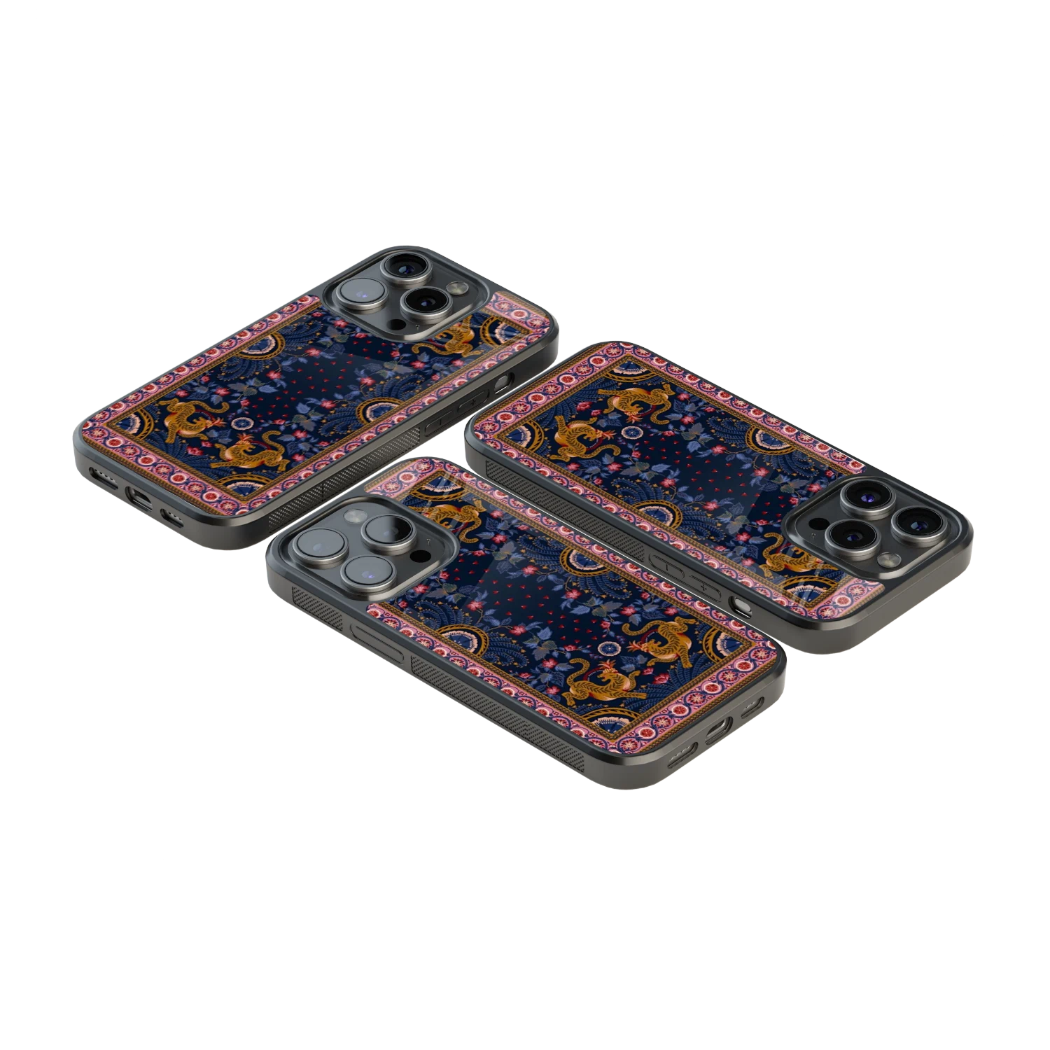 Luxury Glass Back Mobile Cover for iPhone, Samsung Galaxy, OnePlus, Pixel, Redmi & More