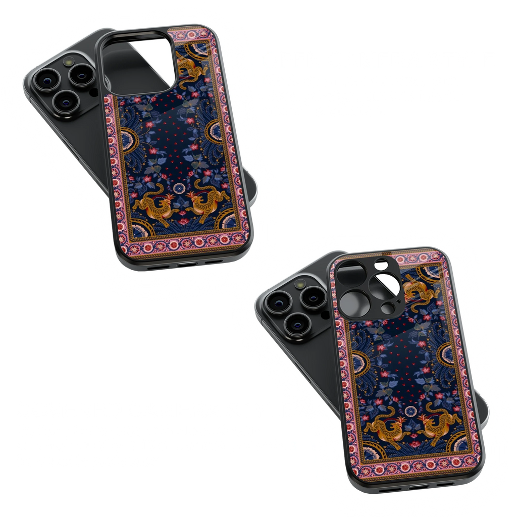 Trendy Glass Back Mobile Case for iPhone, Samsung, Redmi, OnePlus, Google Pixel, Motorola
