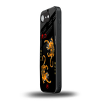 tigers black back phone cover | glass case for iphone 16e