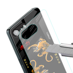 tigers black back phone cover | glass case for iphone 16e