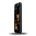 tigers black back phone cover | glass case for nothing phone 1