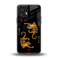 tigers black back phone cover | glass case for nothing phone 2