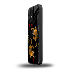 tigers black back phone cover | glass case for nothing phone 2