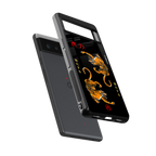 tigers black back phone cover | glass case for Google Pixel 6A