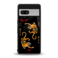 tigers black back phone cover | glass case for Google Pixel 7