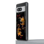 tigers black back phone cover | glass case for Google Pixel 8