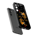 tigers black back phone cover | glass case for samsung galaxy s24