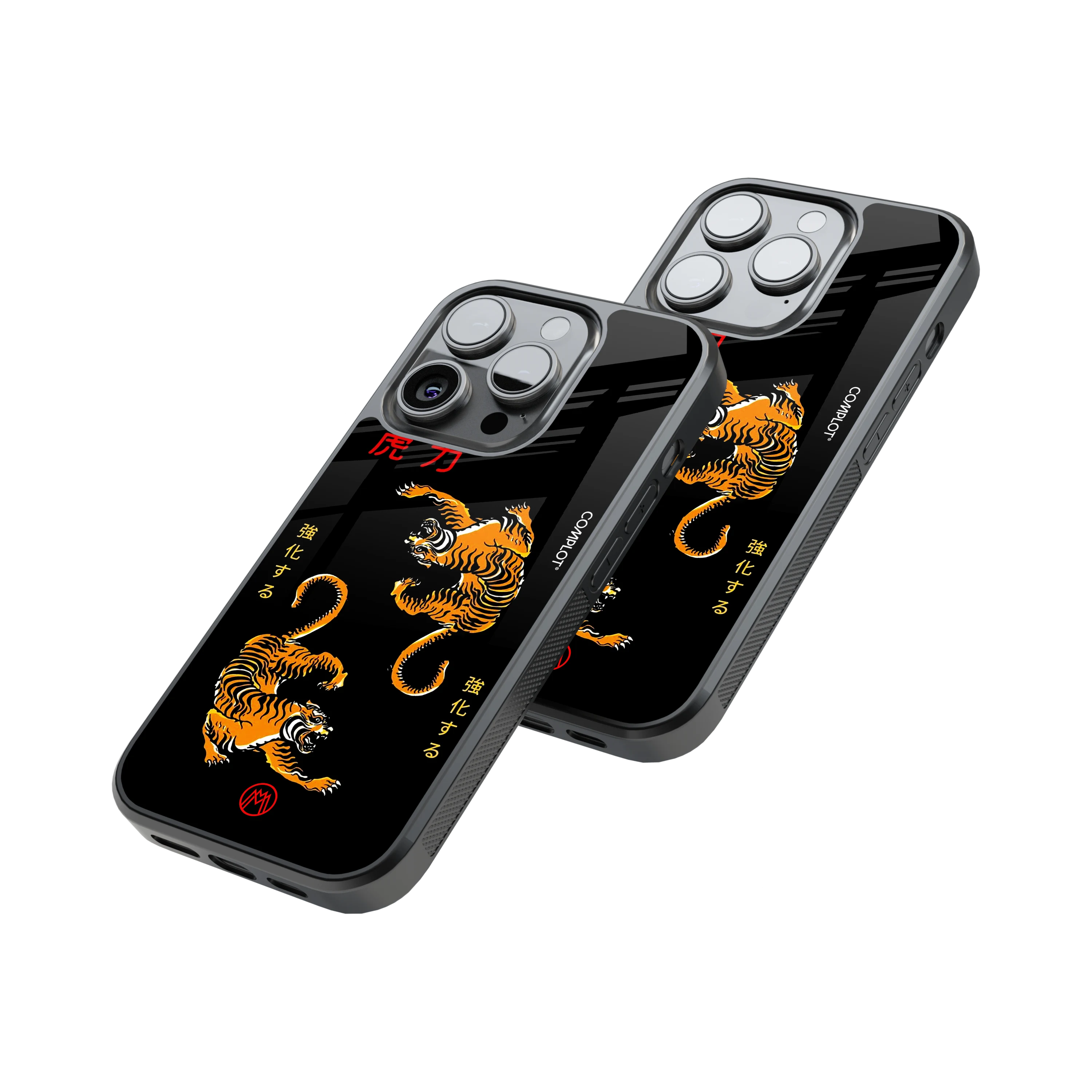Protective Glass Back Phone Case Compatible with iPhone, Samsung, OnePlus, Pixel & More