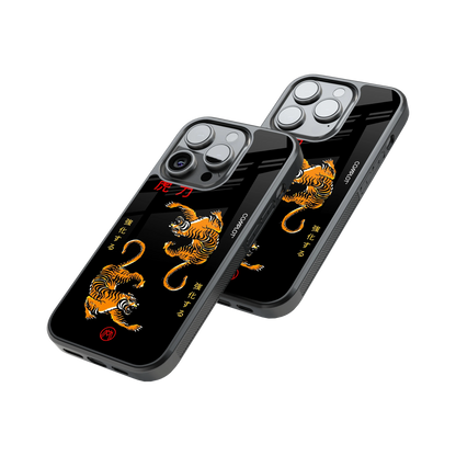 Protective Glass Back Phone Case Compatible with iPhone, Samsung, OnePlus, Pixel & More