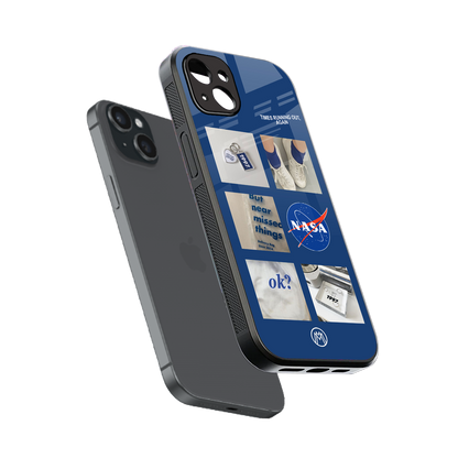 time is running out back phone cover | glass case for iphone 14 plus